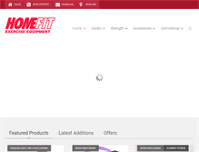 Tablet Screenshot of home-fit.com